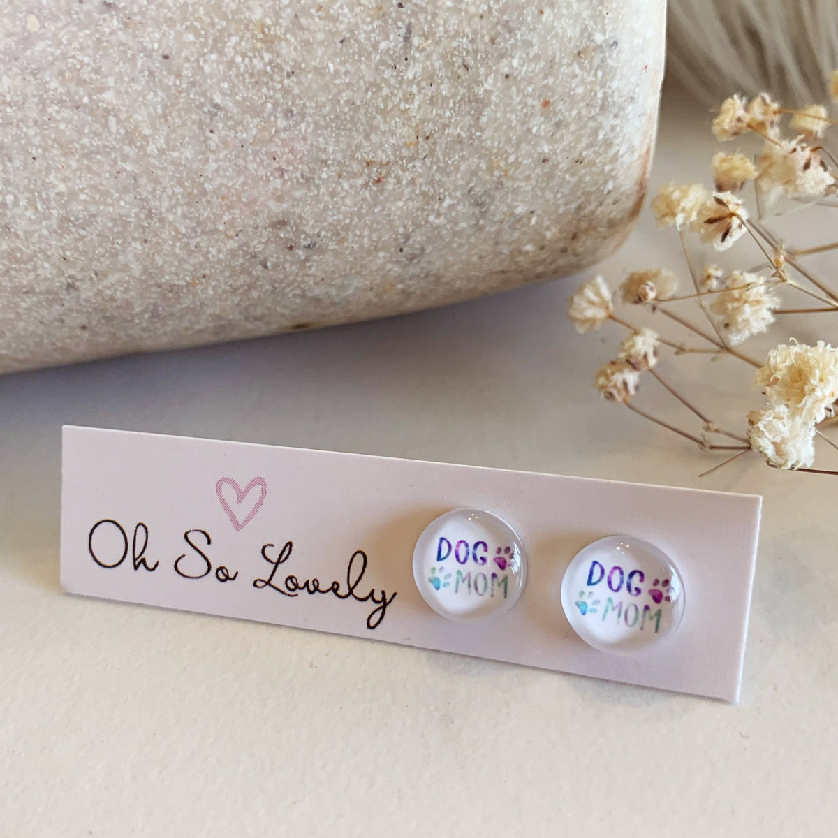 Oh So Lovely - Dog Mom Earrings