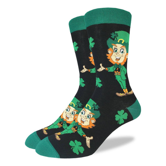 Good Luck Sock - Men's Saint Patrick's Day Leprechaun Socks