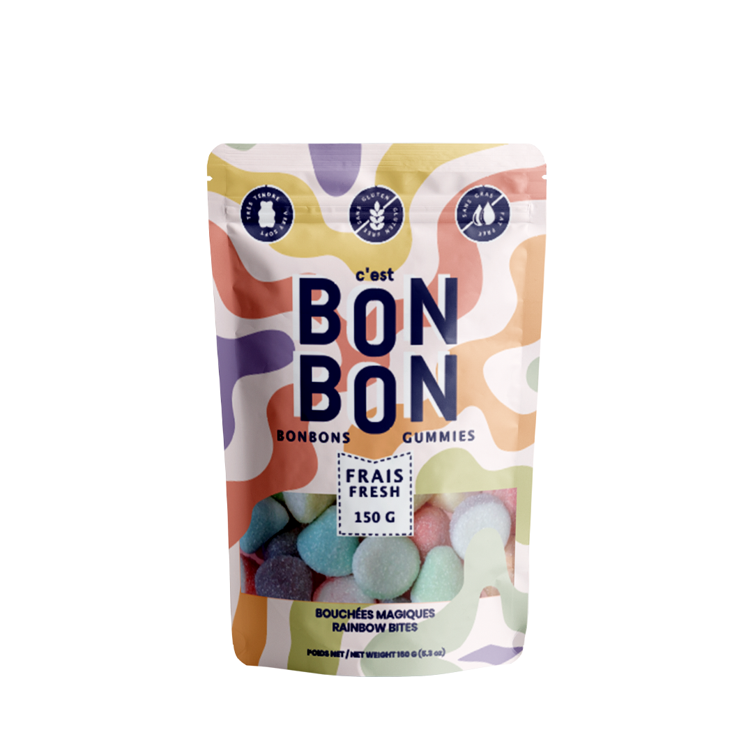 La boîte à bonbons - Rainbow Bites - Gummy Candies