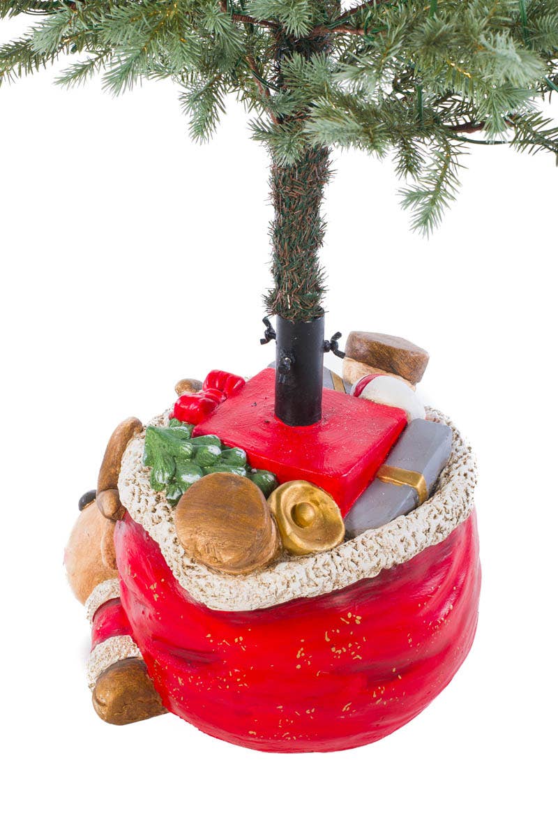 Starlight Collection - Red Toon Reindeer Christmas Tree Stand With Gifts
