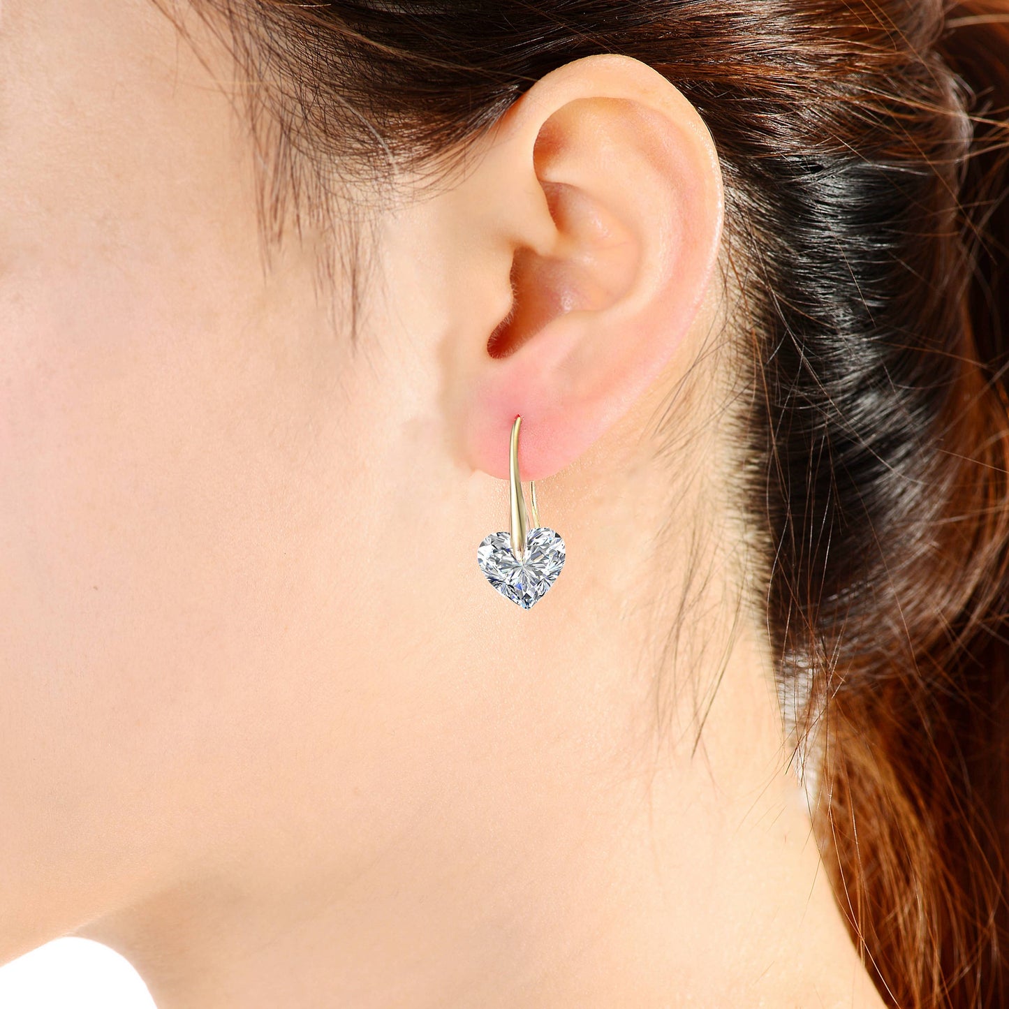 Genevive - Sterling Silver Cubic Zirconia Earrings(56741)