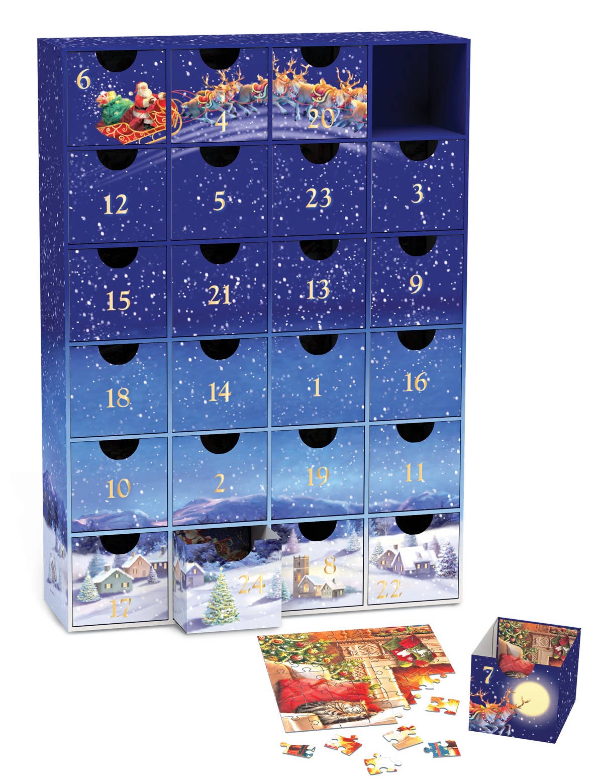 Eurographics Puzzles Canada - Merry Christmas - Advent Calendar