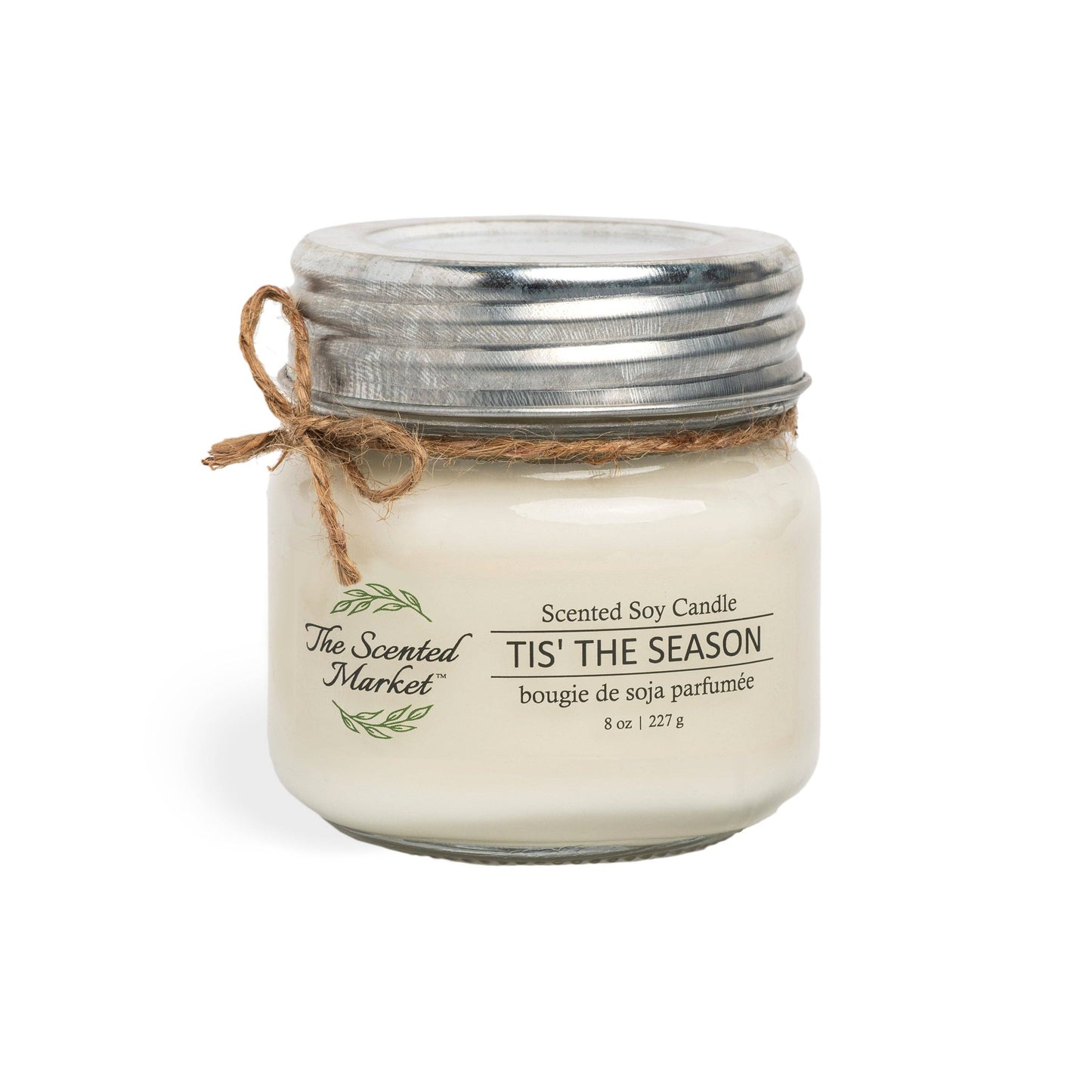 The Scented Market - TIS' THE SEASON Soy Wax Candle 8 oz
