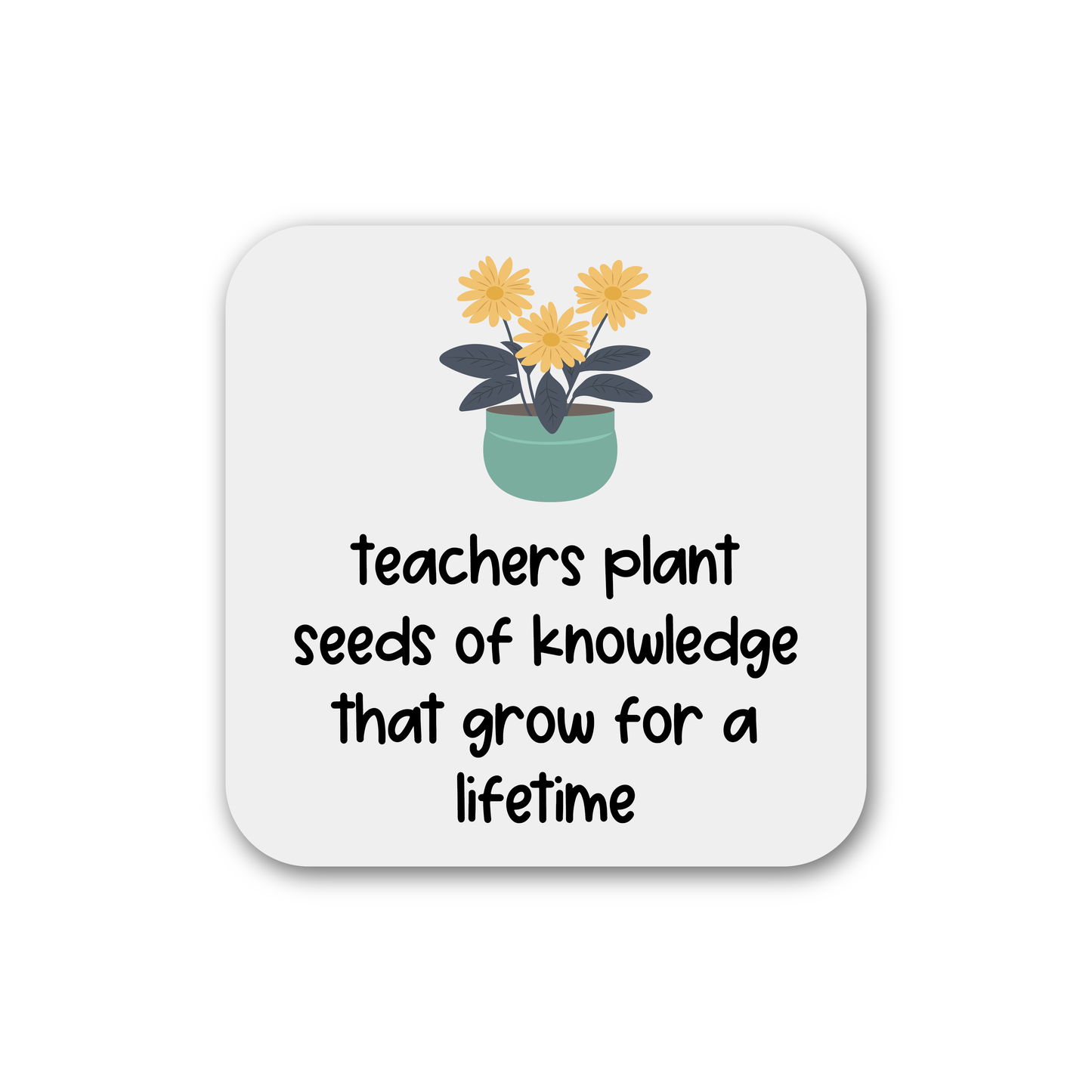 Knotty Design Co. - Teachers Plant Seeds Of Knowledge Magnet