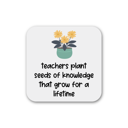 Knotty Design Co. - Teachers Plant Seeds Of Knowledge Magnet