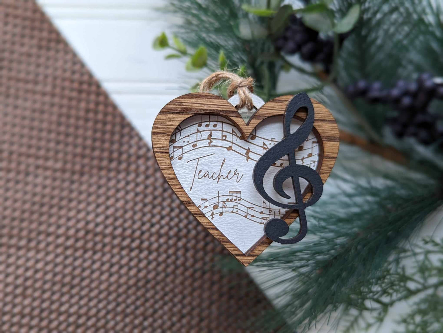 TEACHER MUSIC ORNAMENT