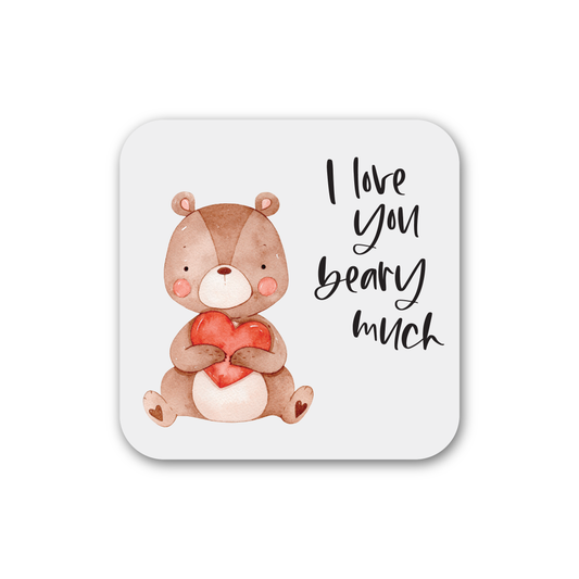 Knotty Design Co. - I Love You Beary Much Magnet