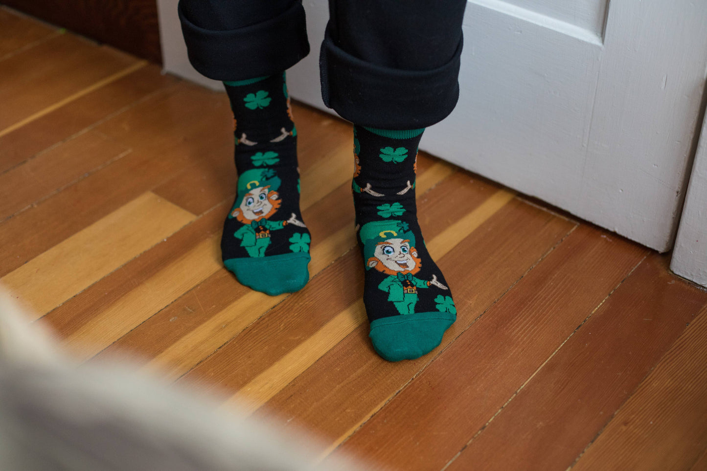 Good Luck Sock - Men's Saint Patrick's Day Leprechaun Socks