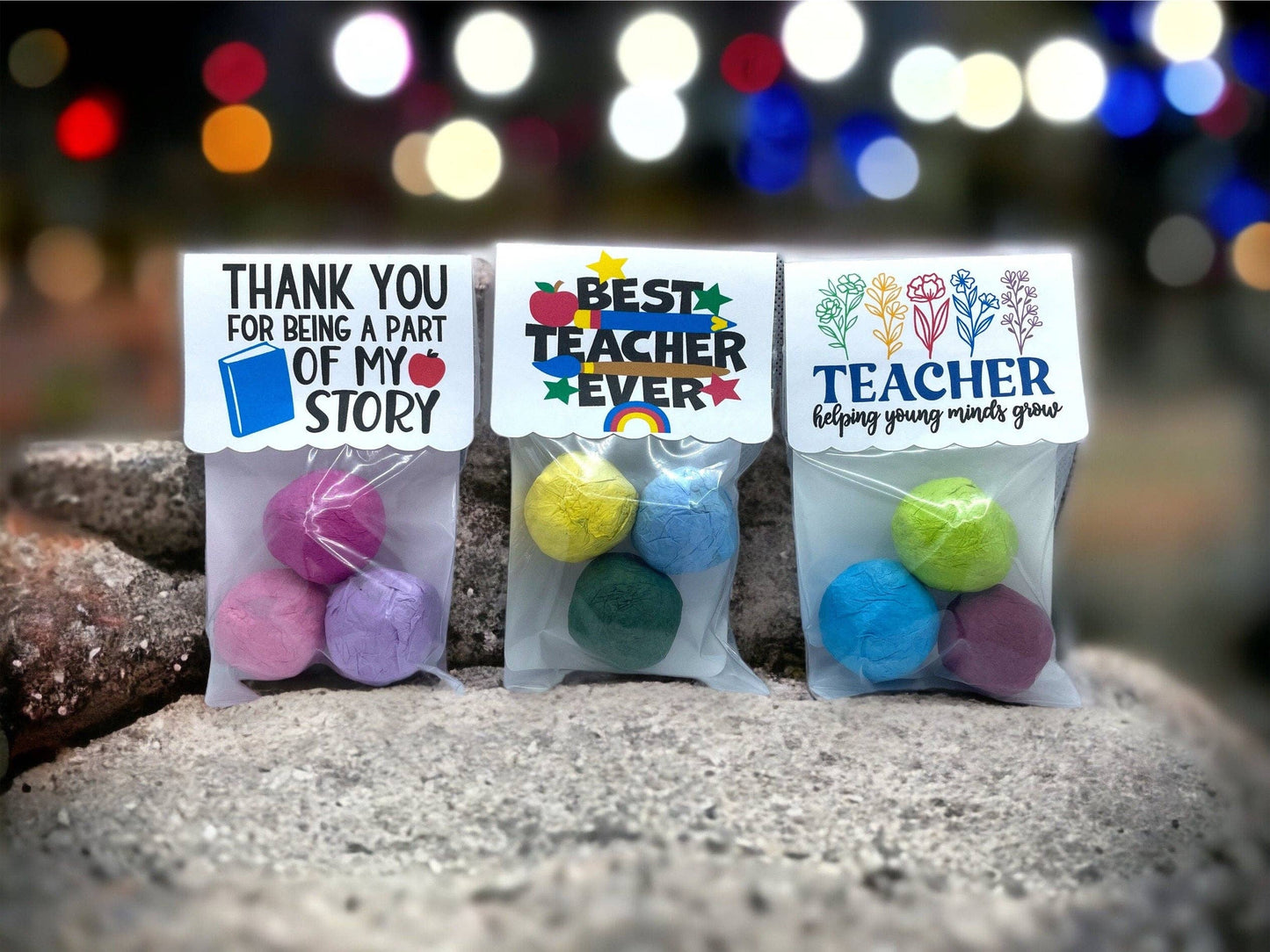 Fuschia Designs Shop - Seed Bombs - Teacher Appreciation Gift to Say Thank You