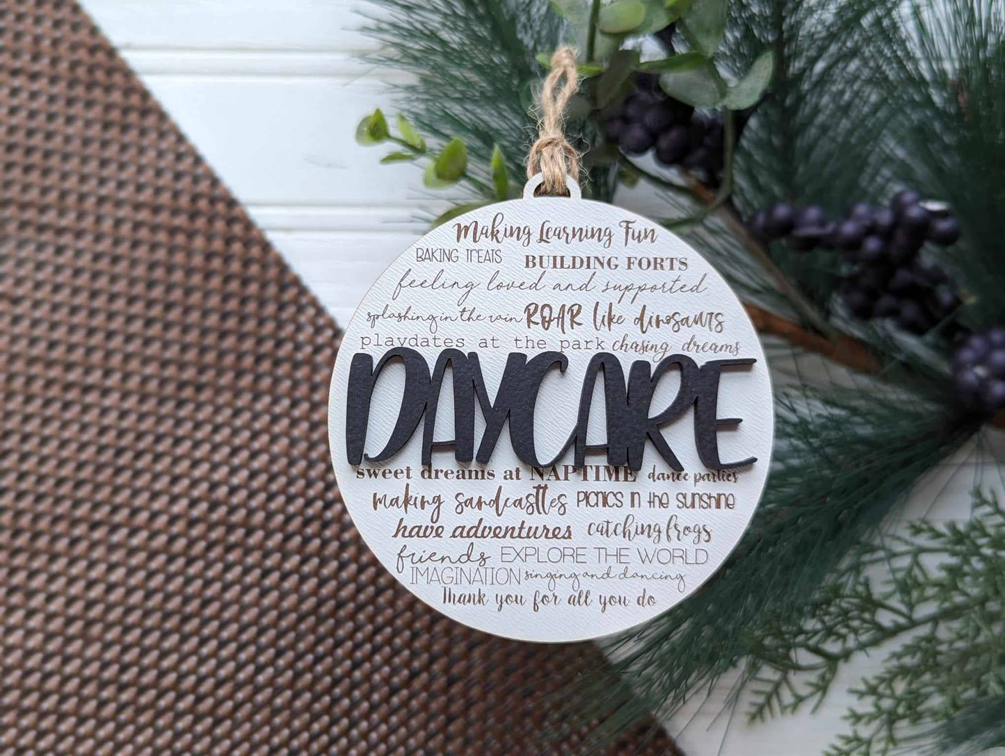 Richer Design Co. - DAYCARE ORNAMENT