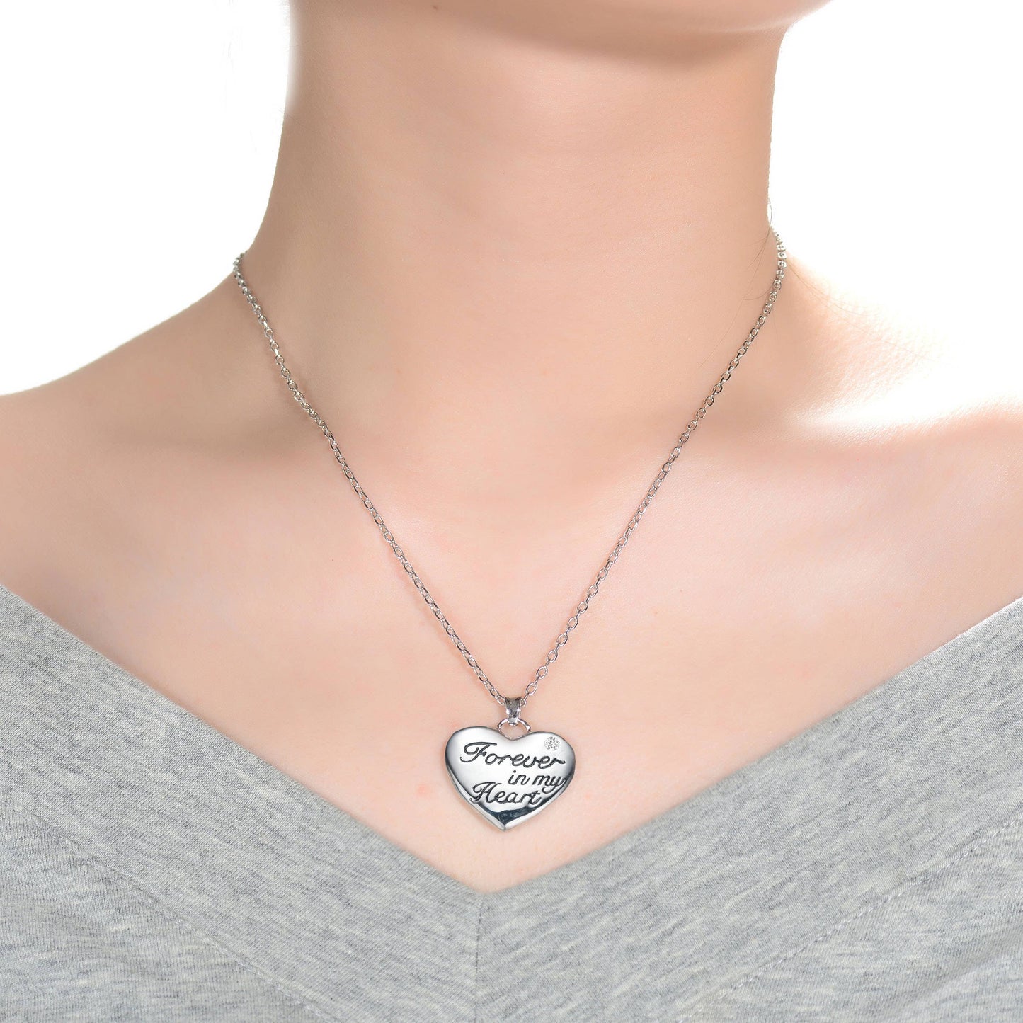 Genevive - FOREVER ON MY HEART PENDANT(1625)