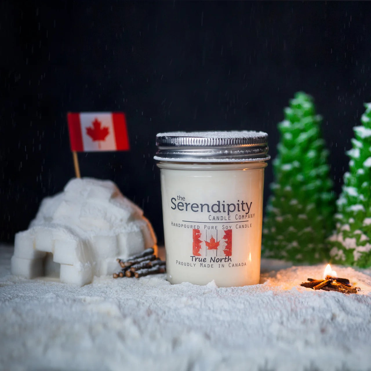 True North 8 Ounce Soy Candle