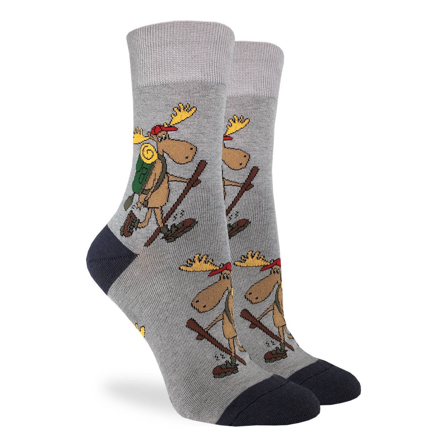 Good Luck Sock - Women's Hiking Moose Socks