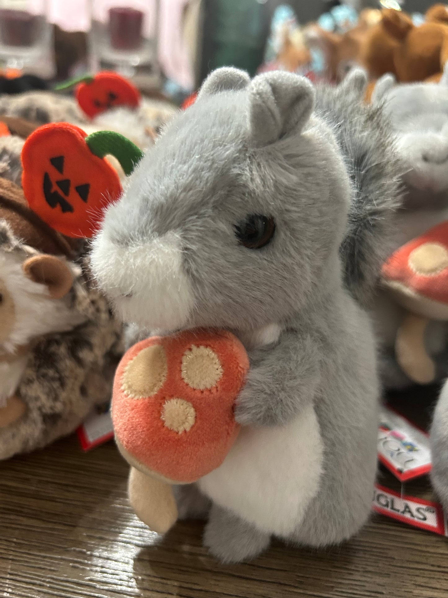 Squirrel with Mushroom