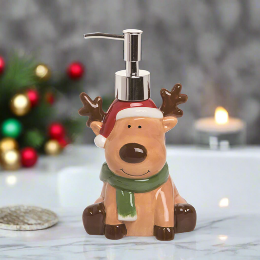 This beautiful piece from Transpac's Traditions collection is sure to bring some added flair to your Christmas season! Made of dolomite, this soap dispenser is the perfect addition to your home assortment - or a gift for those who matter most!
Key Features:
• This item measures 7.25" x 4" x 7.25" and weighs 0.83 lbs.
• Grab attention in any space with this great piece from Transpac's Traditions collection. Whether alone or with other accents, this piece is sure to inspire happiness!
