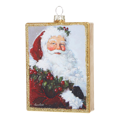 4.5 Inch Santa Ornament