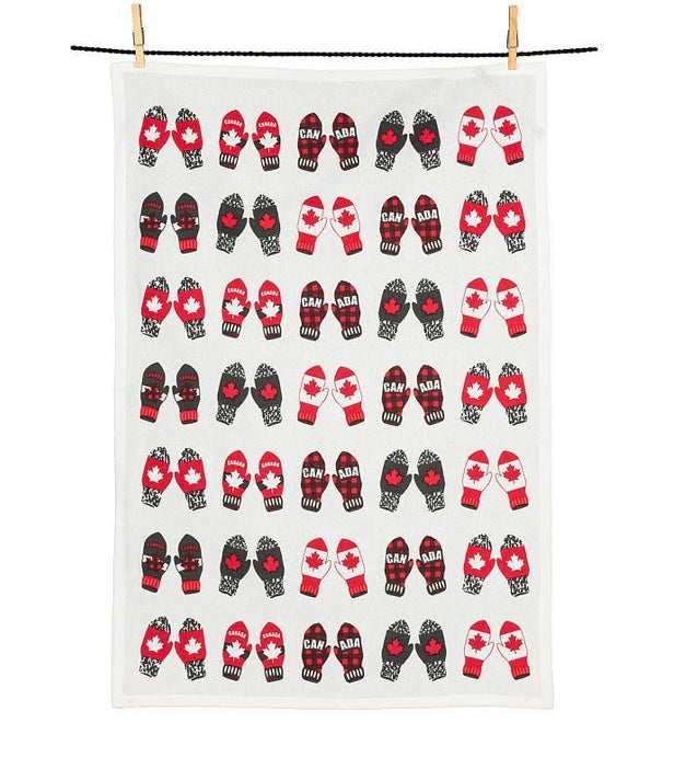 Canada Mittens Kitchen Towel