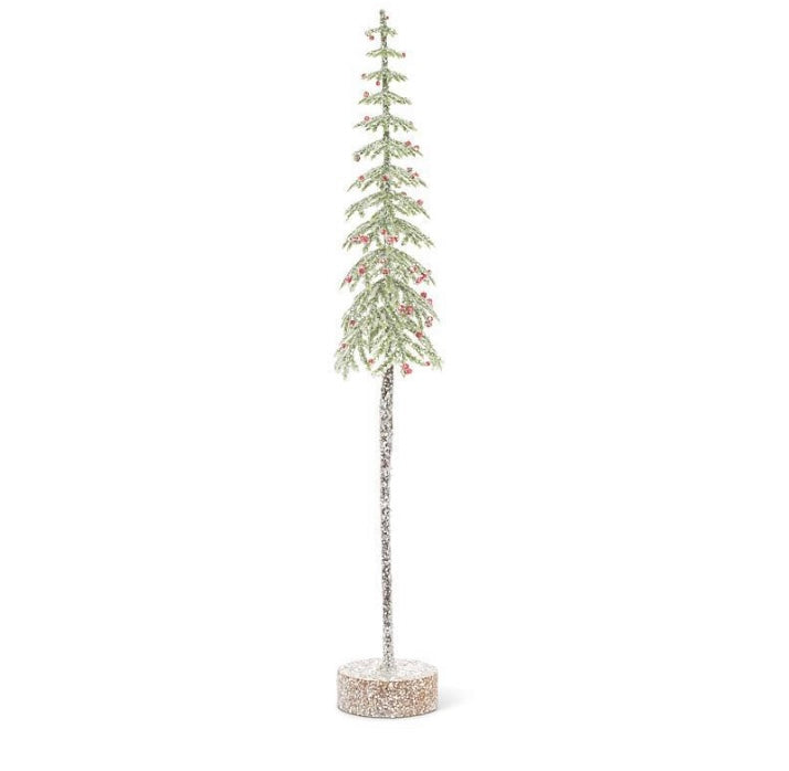 Large Tall Snowy Tree