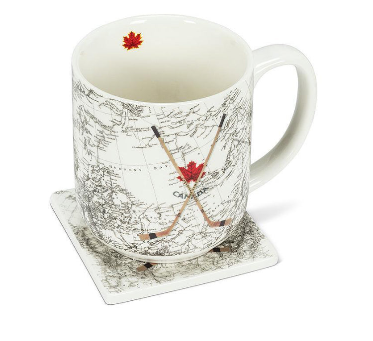 Hockey Sticks & Map Mug