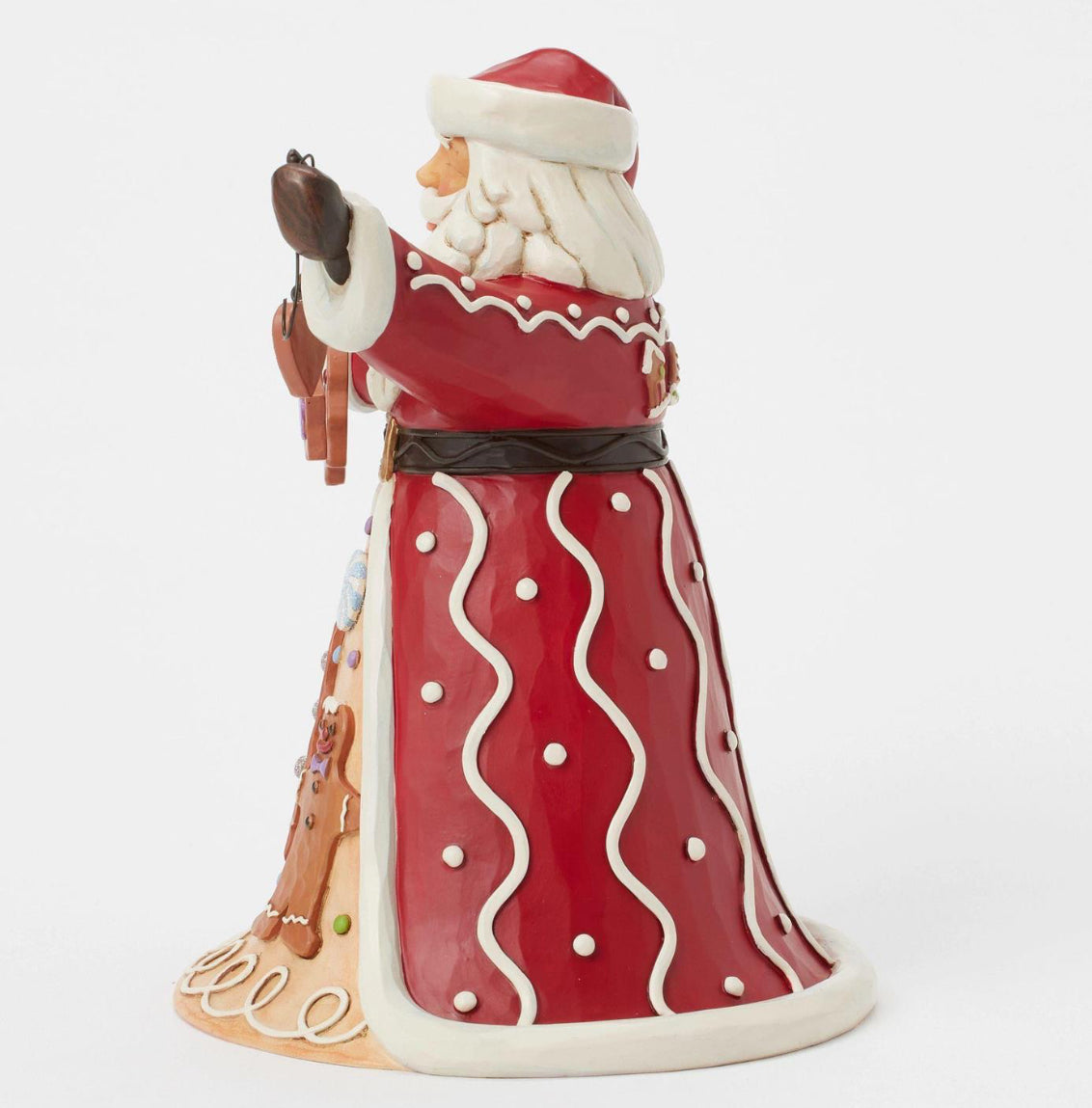 Gingerbread Santa Garland Figurine by Jim Shore
