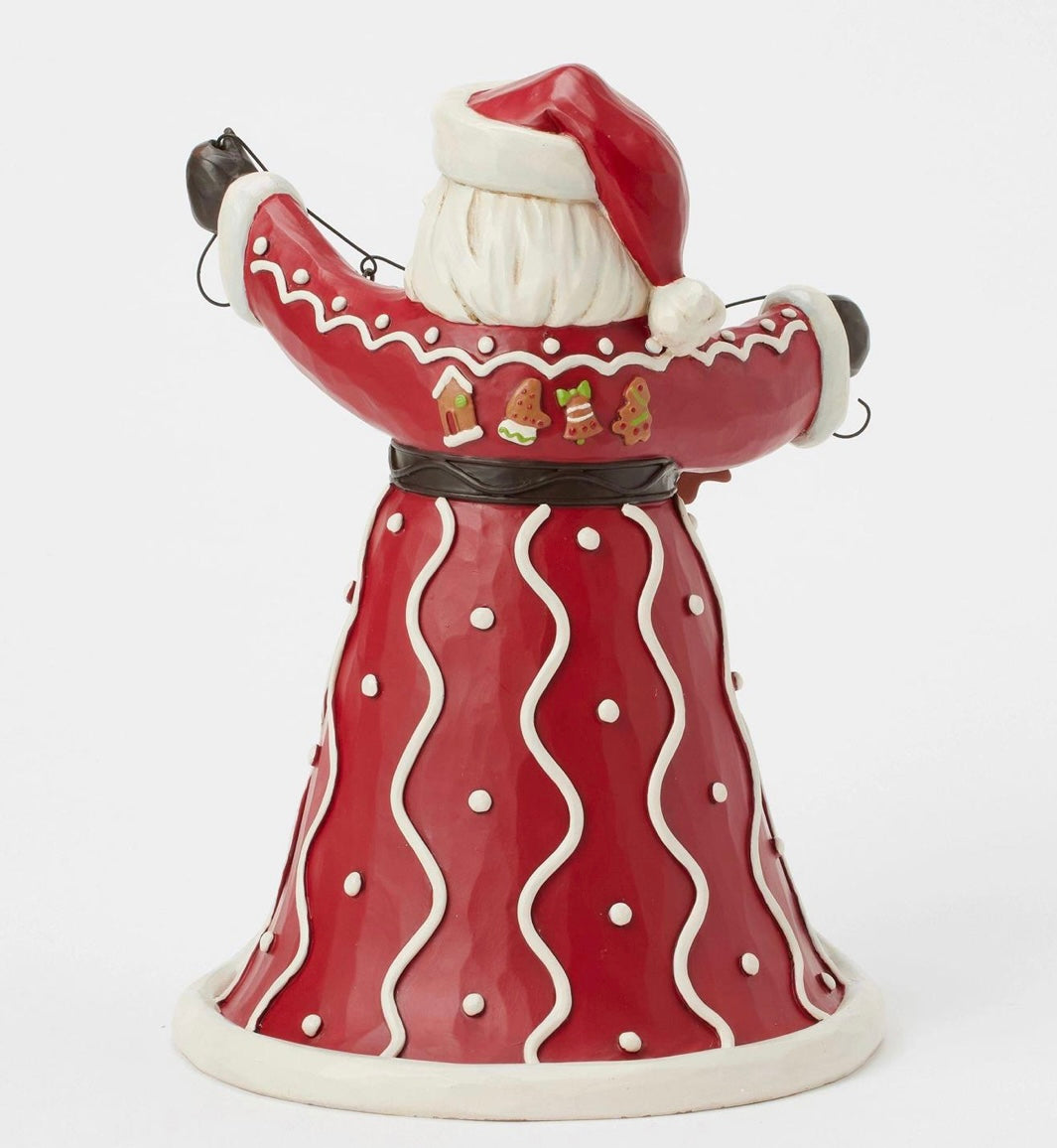 Gingerbread Santa Garland Figurine by Jim Shore