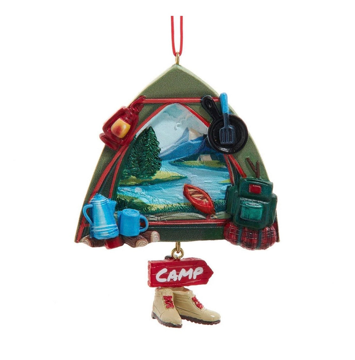 Camping Ornament #J8880