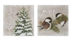 Winter Bird Picture Scenes, 2 Assorted (sold individually)