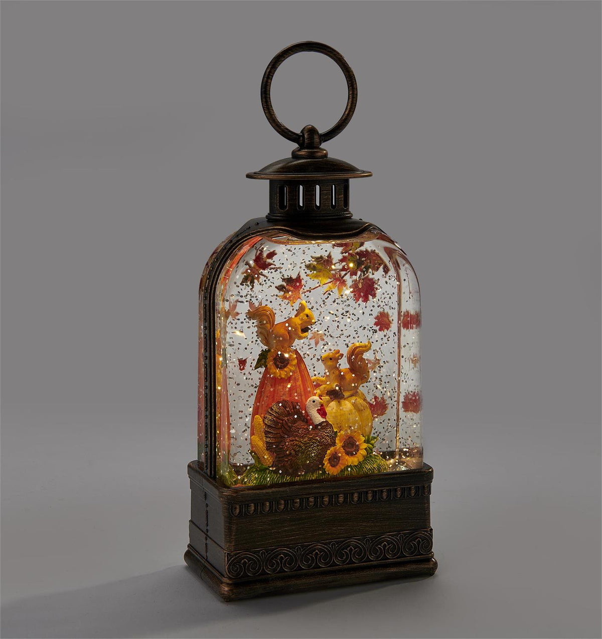 LED Harvest Scene Water Lantern