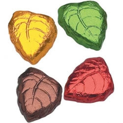 Bag of Foiled Milk Chocolate Fall Leaves