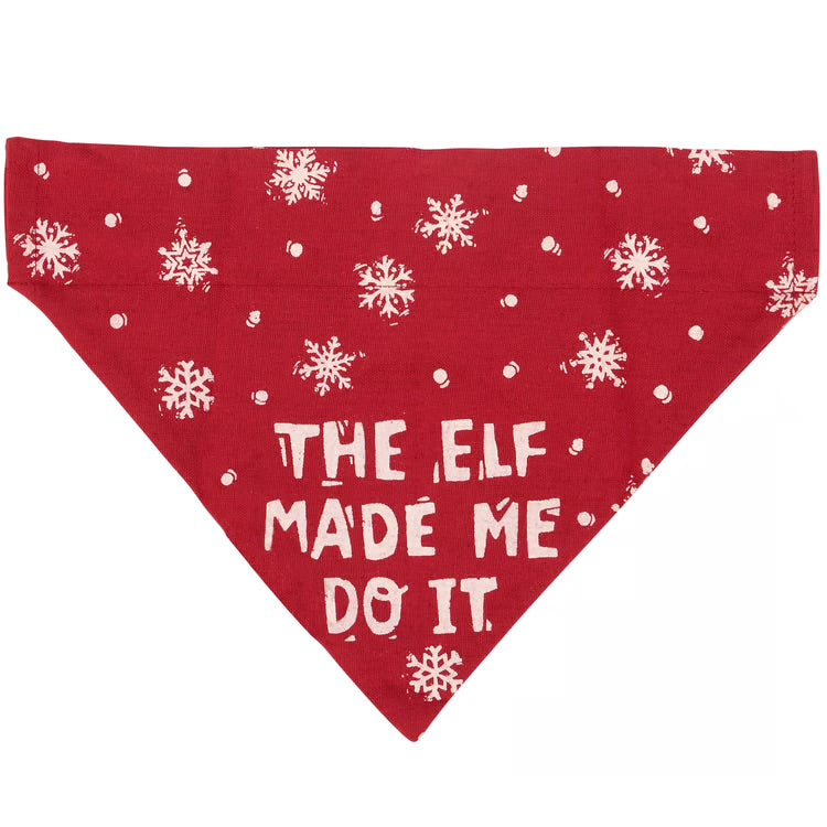Wiggle/Elf Collar Dog Bandana, Large