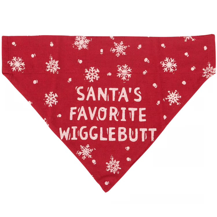 Wiggle/Elf Collar Dog Bandana, Large