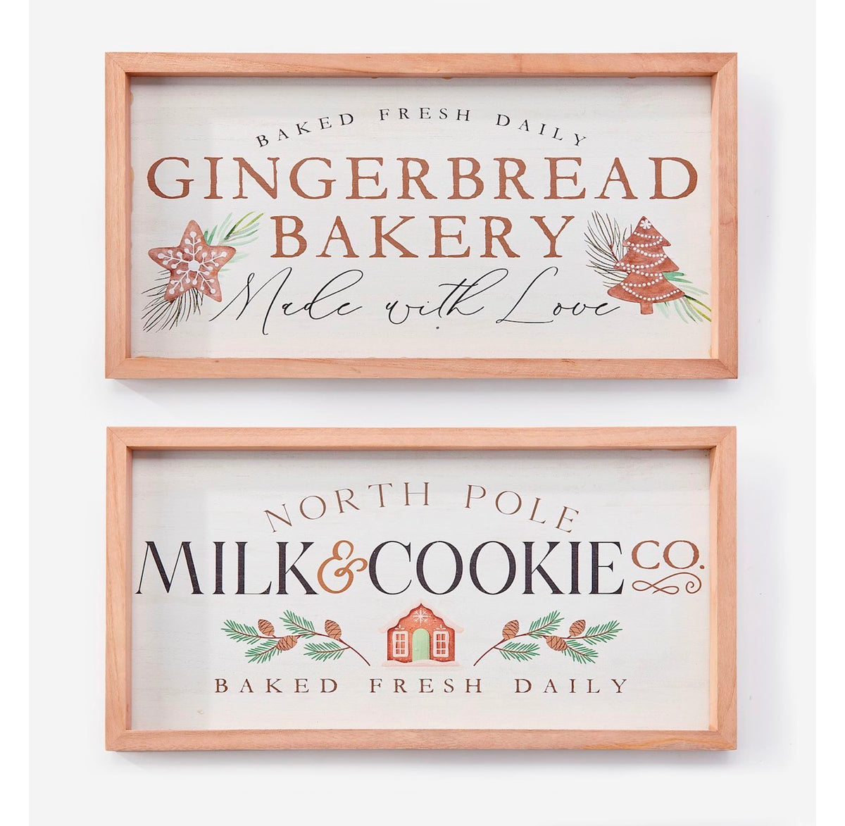 Framed Wall Sign w/Sentiment, 2 Assorted (sold individually)