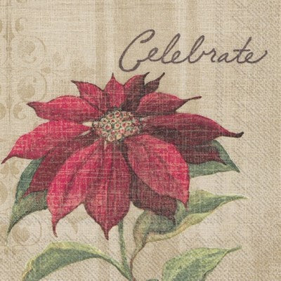 Cocktail Napkins: CHRISTMAS BLOSSOM by IHR