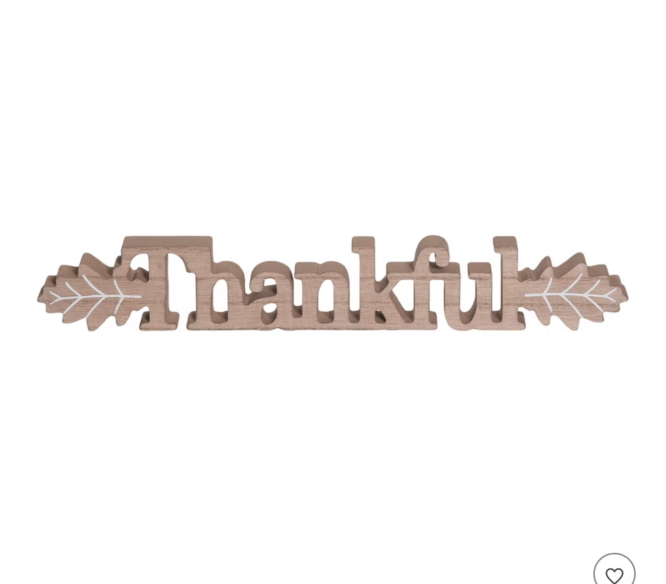 Thankful Decorative Plaque