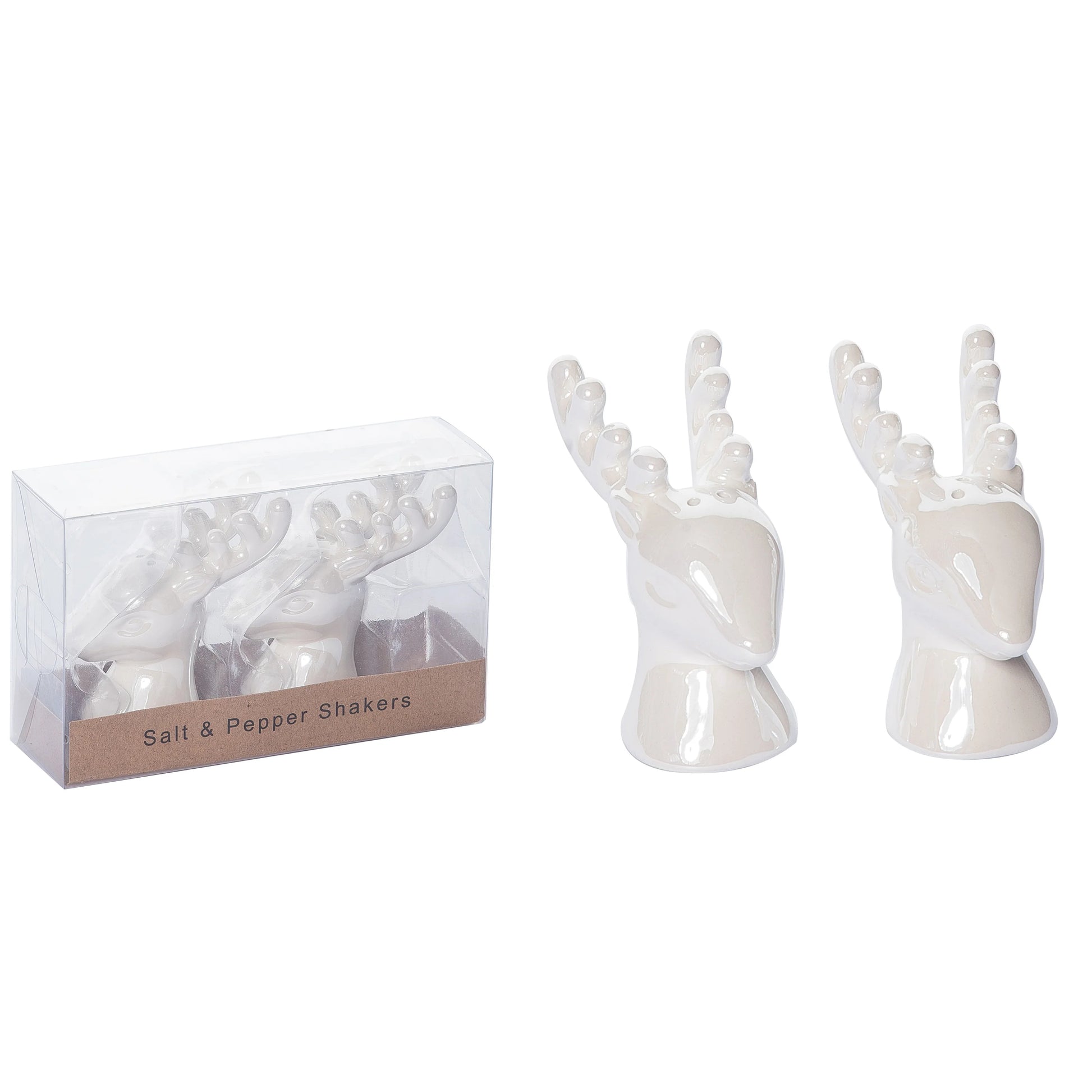 This beautiful set from Transpac's Christmas Elegance collection is sure to bring some added flair to your Christmas season! Made of dolomite, this salt & pepper shaker is the perfect addition to your home assortment - or a gift for those who matter most!