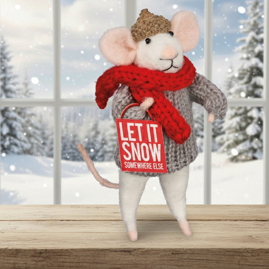 Let it Snow Mouse Critter Set
