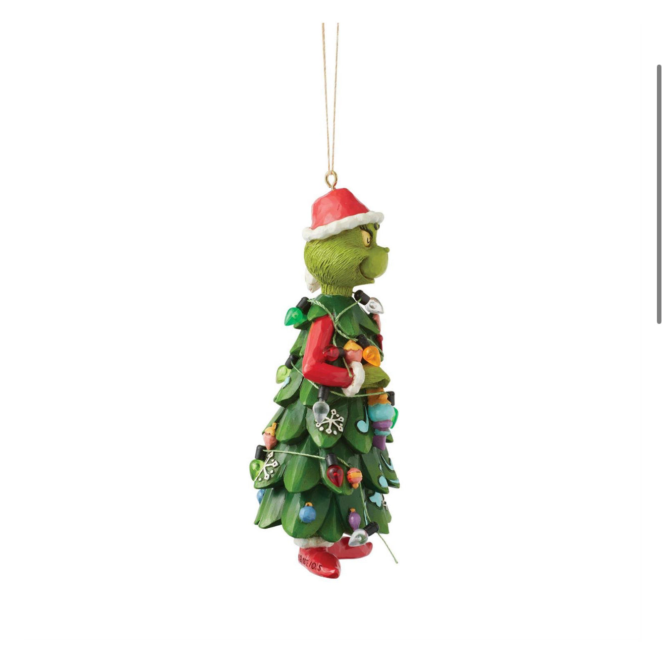 Grinch Dressed as Tree Ornament by Jim Shore