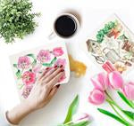 Tulips Swedish Dish Dishcloth