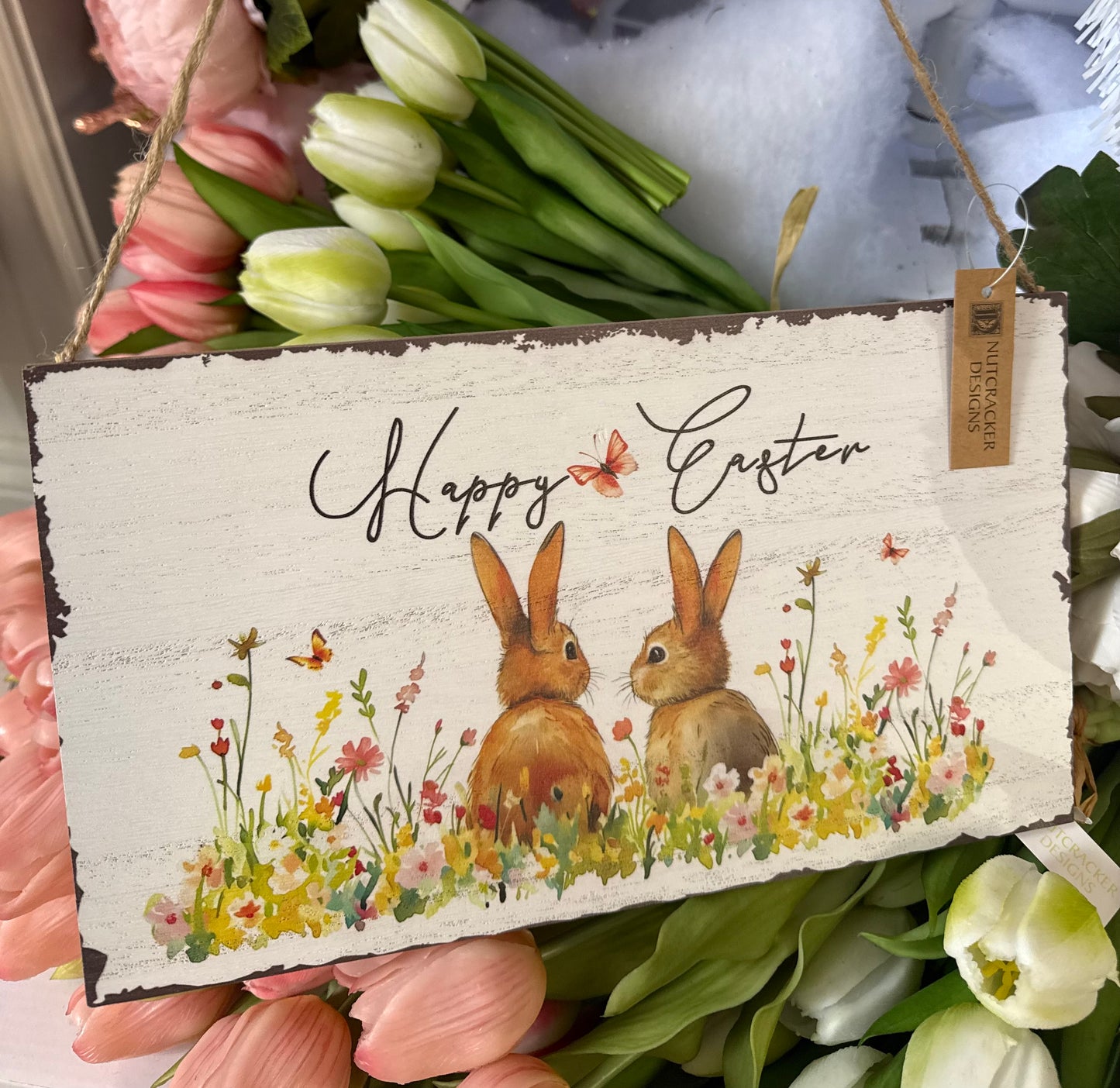 Happy Easter Hanging Sign