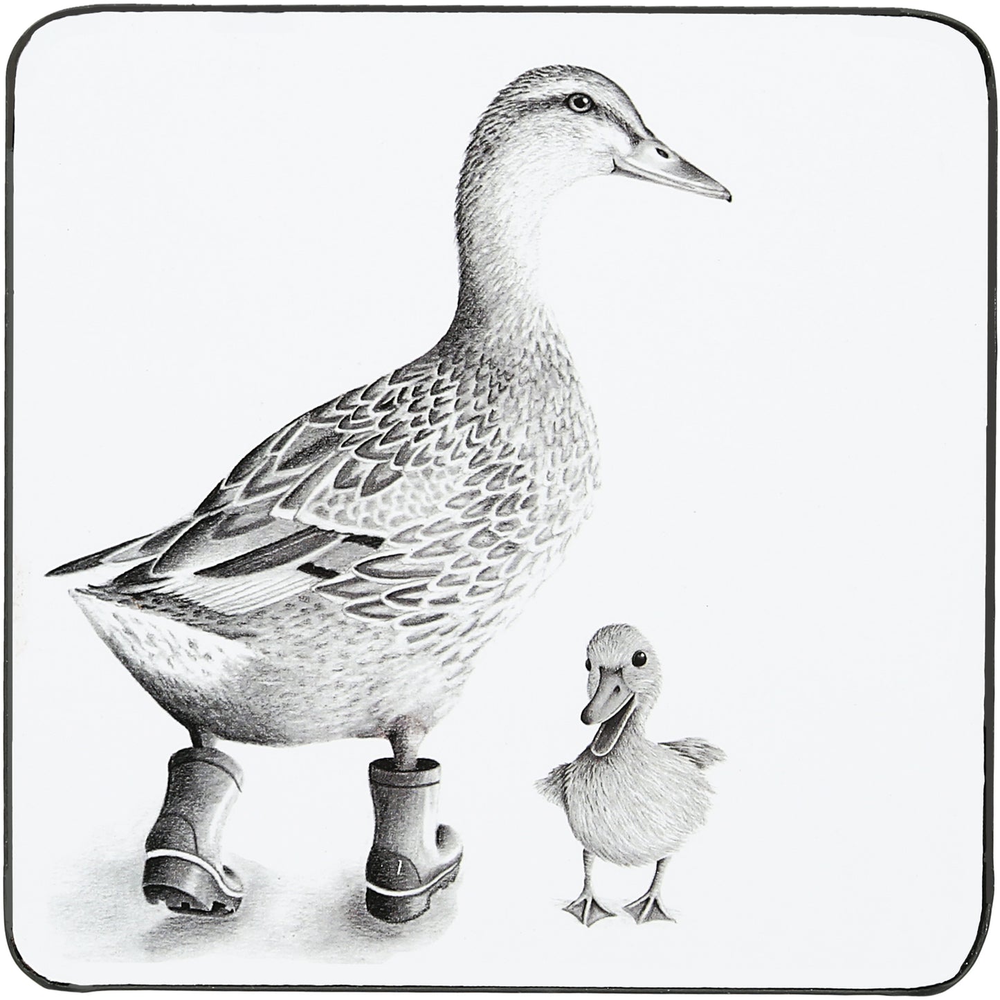 Ducks - 4.25" Coaster