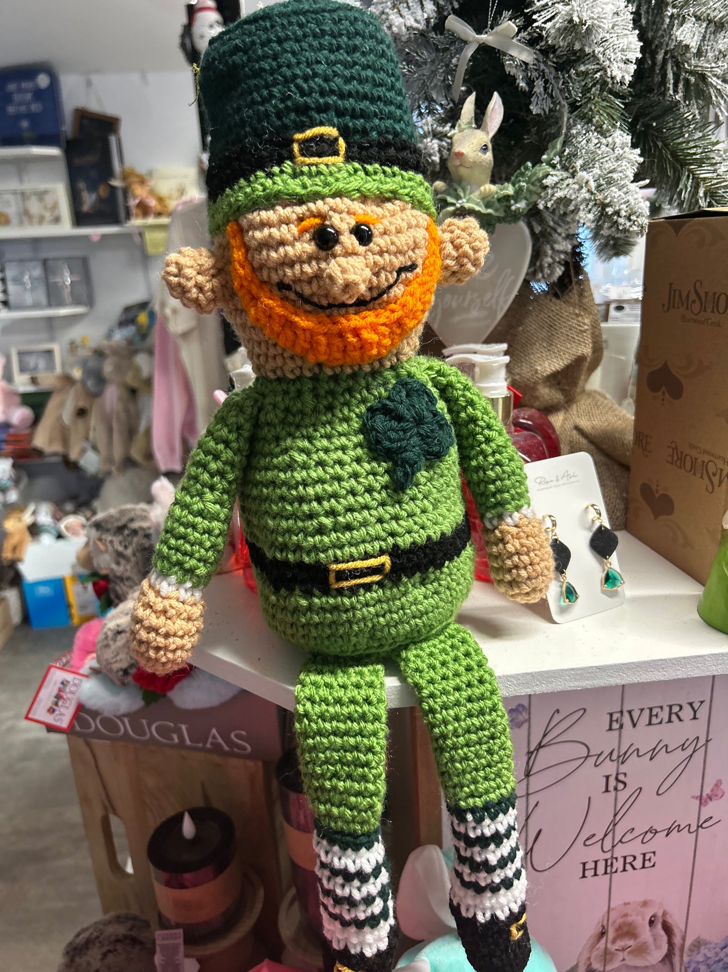 Crocheted Leprechaun