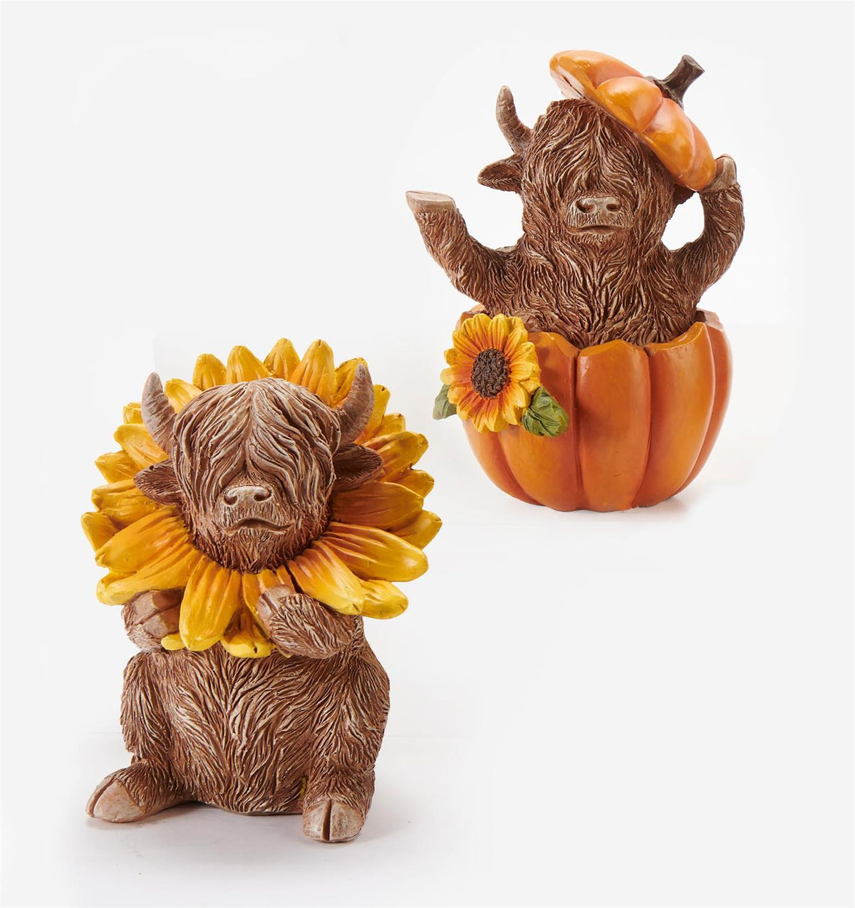 Highland Cow Design Figurine