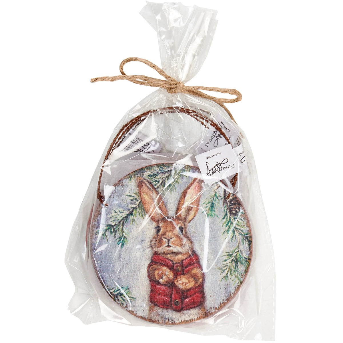 Winter Animal Ornament Set of Five