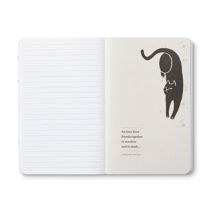 "THERE ARE NO ORDINARY CATS."—COLETTE
Softcover Journal