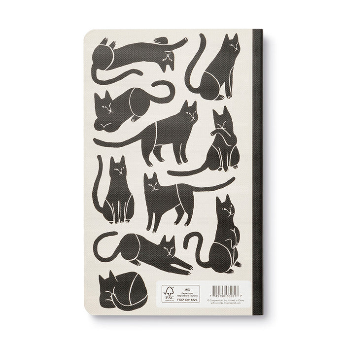 "THERE ARE NO ORDINARY CATS."—COLETTE
Softcover Journal