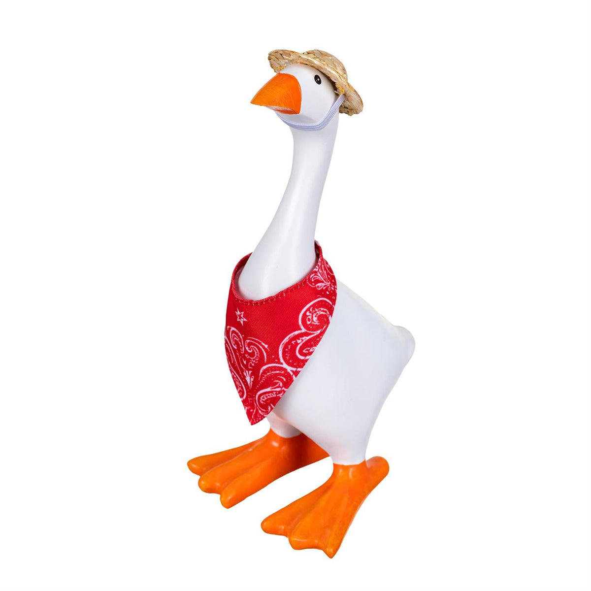 Gordy the Desktop Goose Hillside Pasture Table Decor Fabric Accessory Set, Western