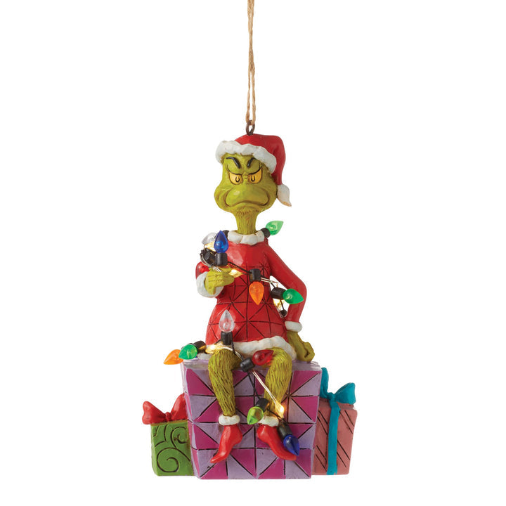 Grinch on Present Ornament
6012709