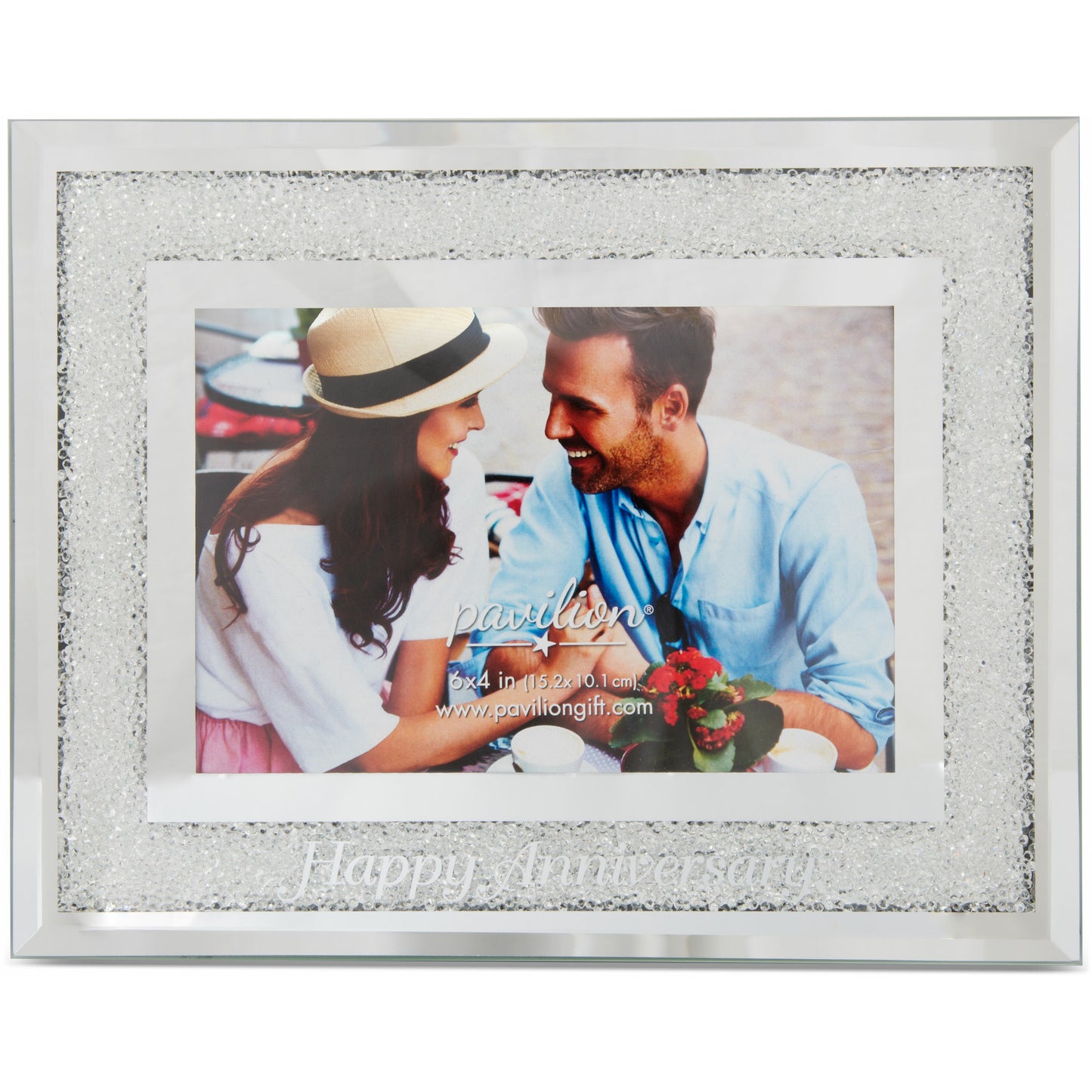 Happy Anniversary - 7.25"x 9.25" Frame (Holds 6"x 4" Photo)