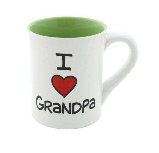 I Heart Grandpa Mug