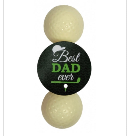 Golf Balls 3 Piece White Chocolate